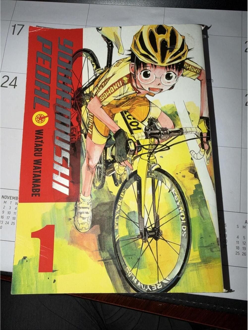 Yowamushi Pedal volume 1 by Wataru Watanabe 2016 rare oop AC Manga graphic novel